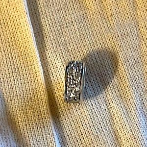 Pandora clear cz clip